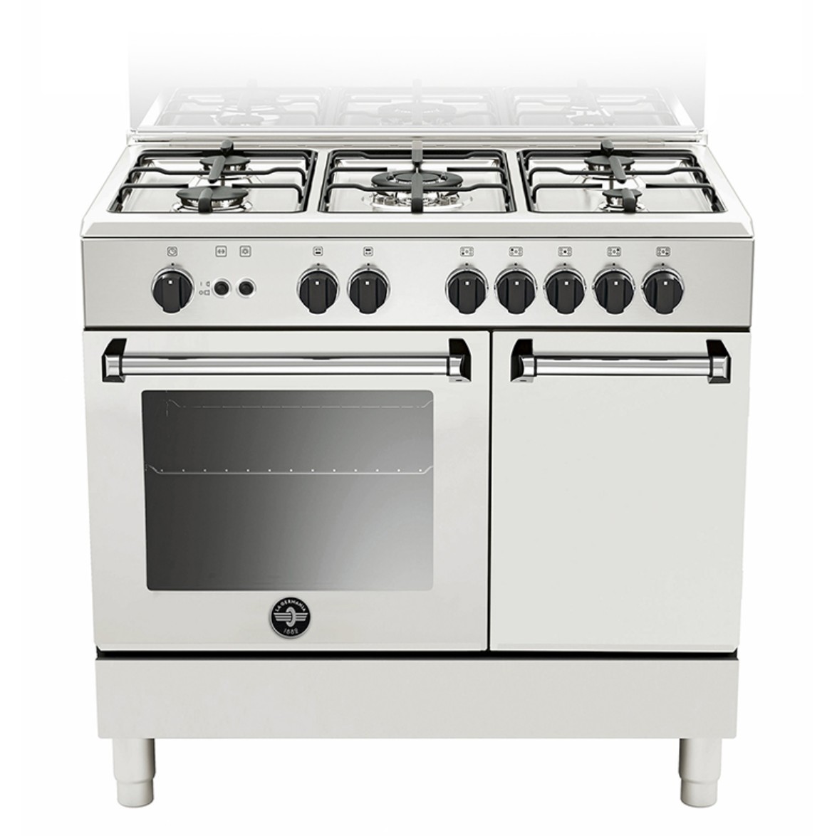 LA GERMANIA GAS OVEN 90CM BOTTLE WHITE